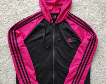 adidas jacket women pink
