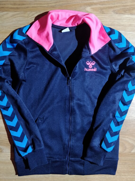 navy blue tracksuit top
