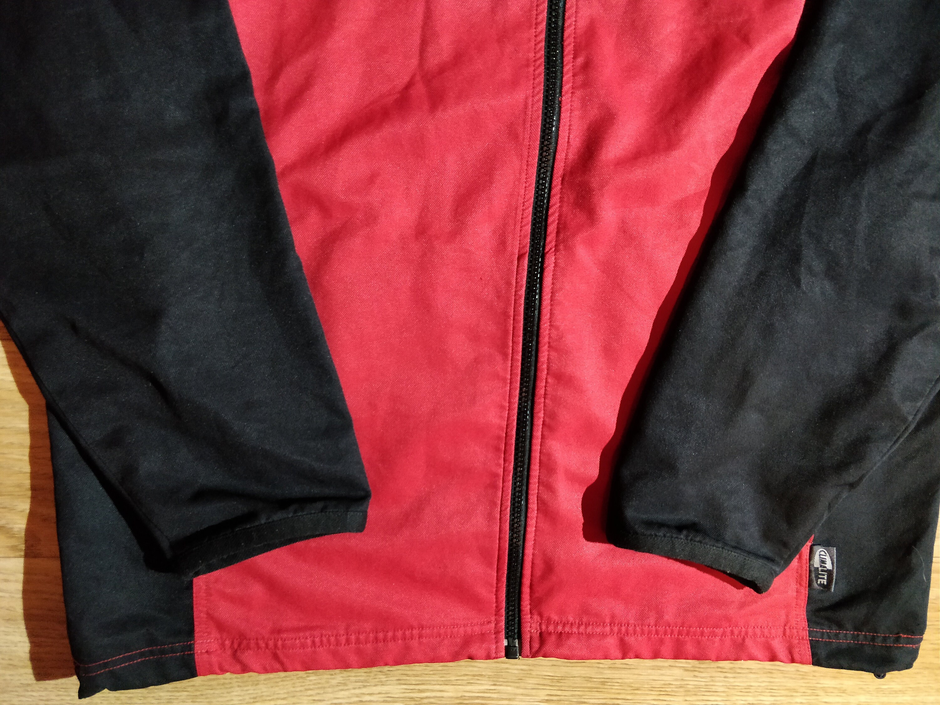 Adidas 90's Vintage Mens Tracksuit Top Jacket Black Red - Etsy