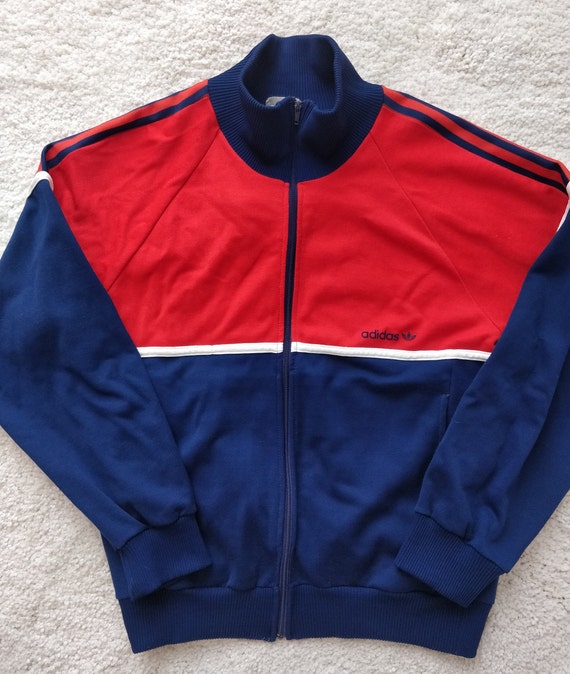 Adidas Originals 80's France Vintage Mens Track Jacke… - Gem