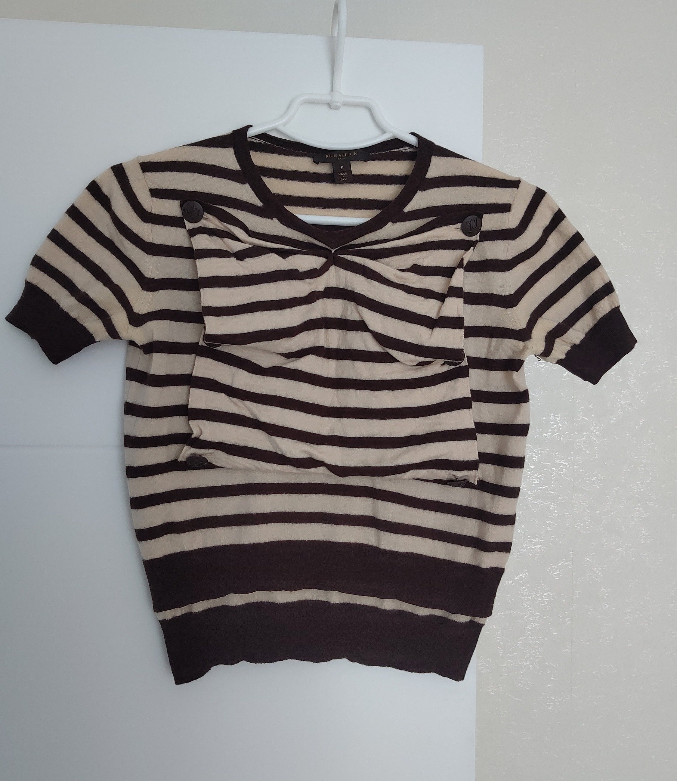Louis Vuitton LV Pattern Style Shirt - High-Quality Printed Brand