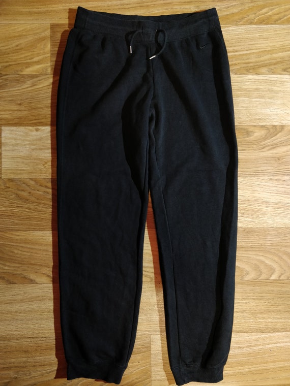 Nike Vintage Womens Tracksuit Pants Trousers Joggers GYM Black | Etsy