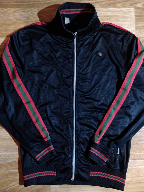 Rocawear Web Stripe Mens Sweatshirt Track Jacket H