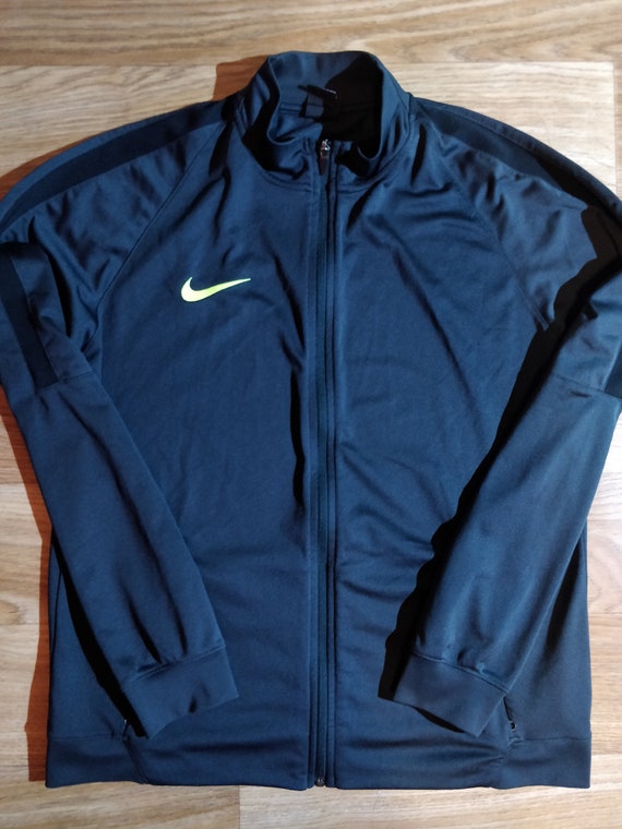 Nike Swoosh Neon Green Logo Mens 