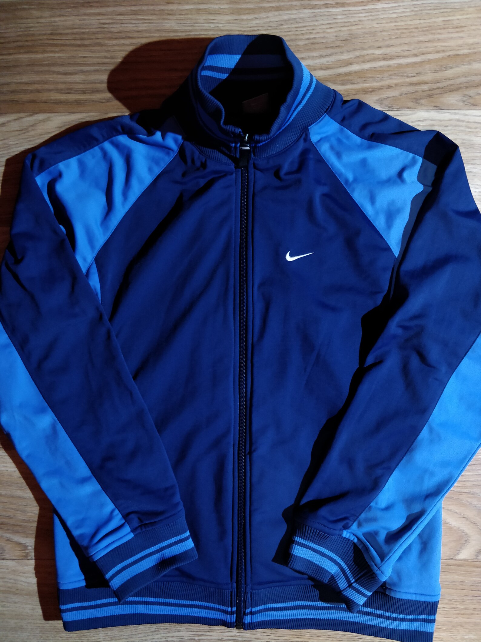Nike 90's Vintage Womens Tracksuit Top Jacket Navy Blue Etsy