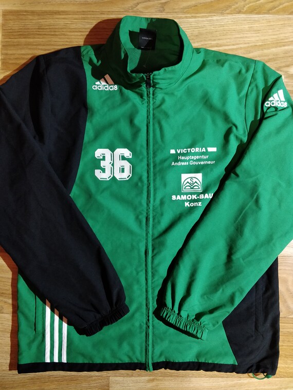 adidas germany green jacket
