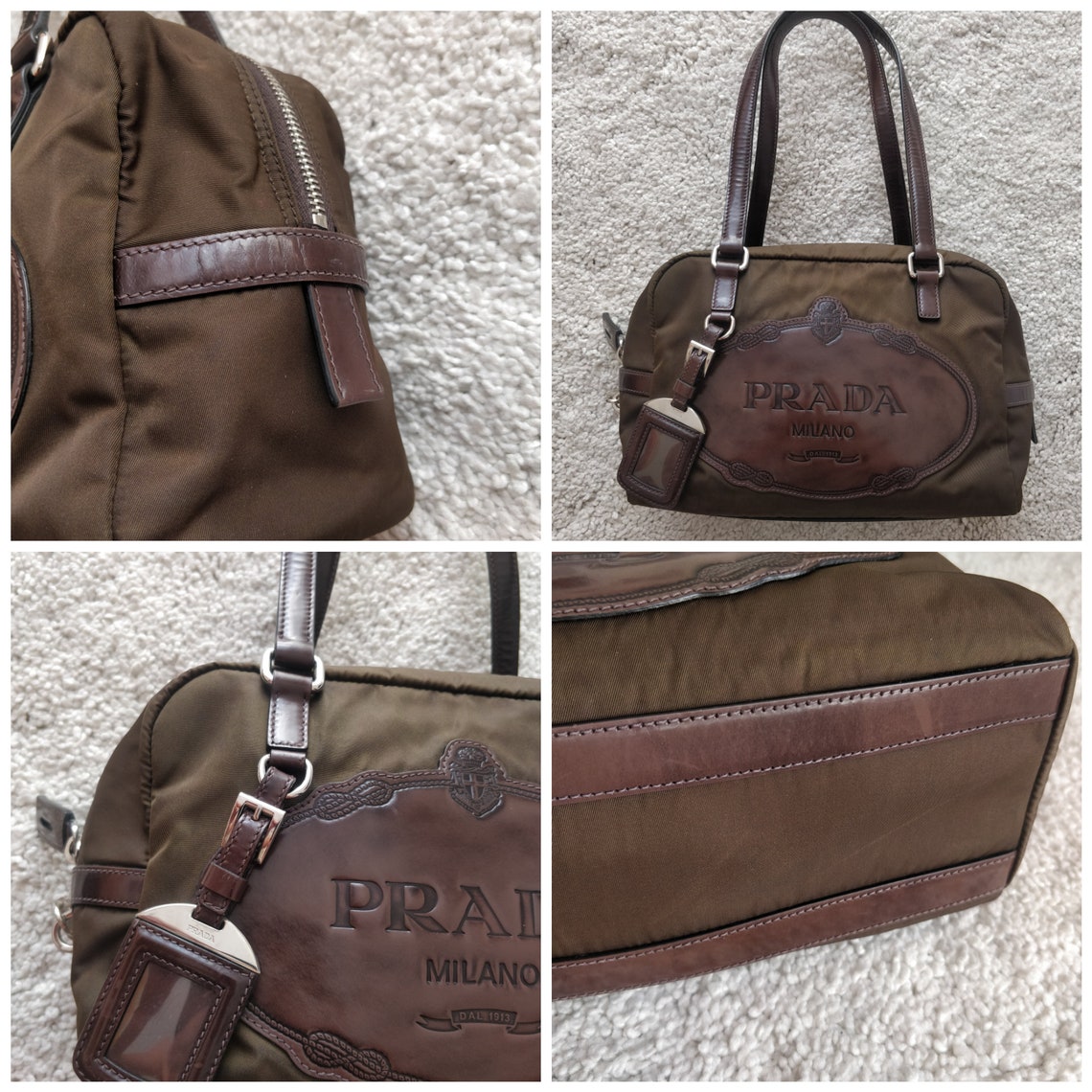 prada jacquard micro bag