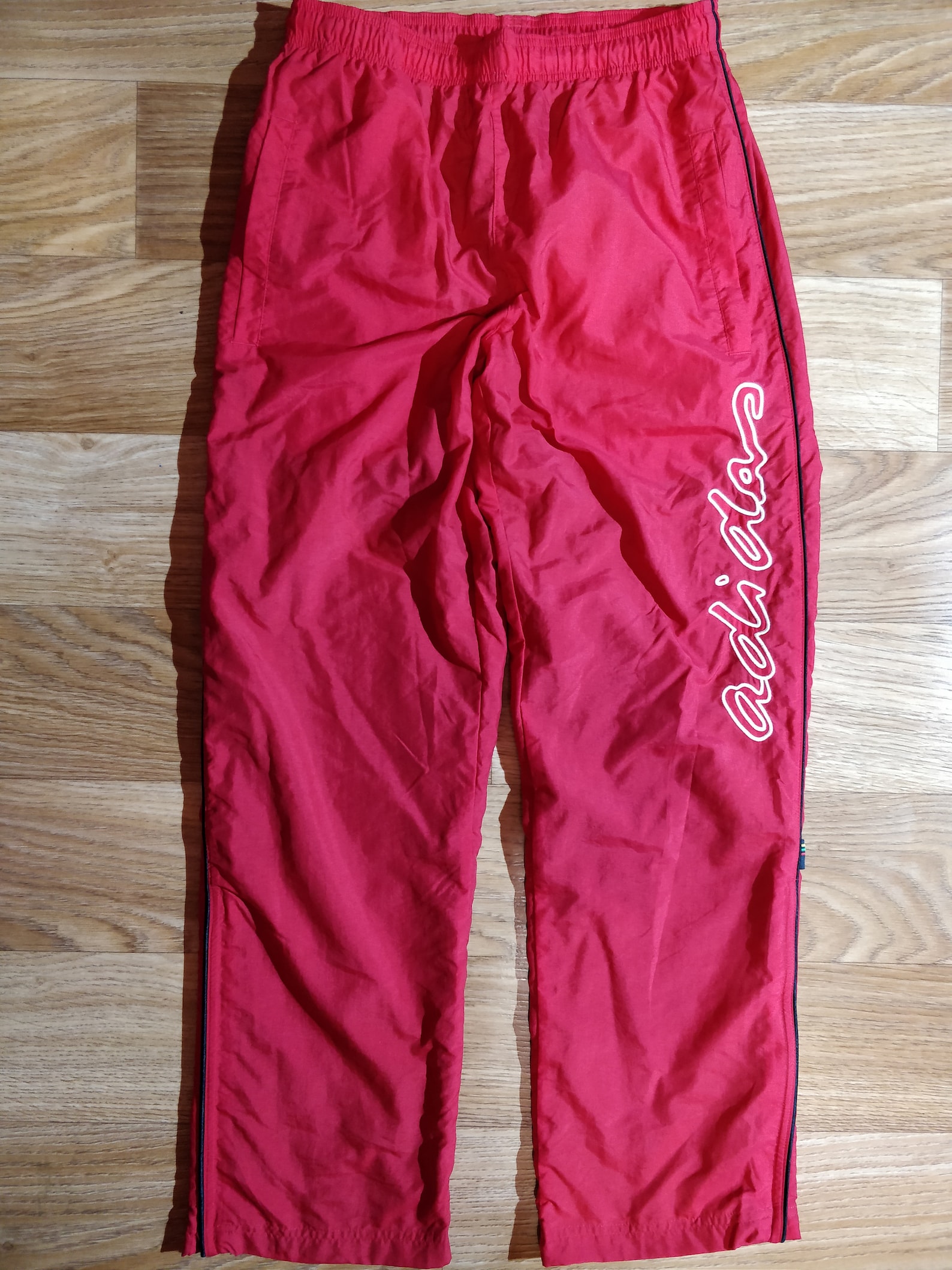 Adidas Vintage Womens Tracksuit Pants Nylon Trousers Training | Etsy