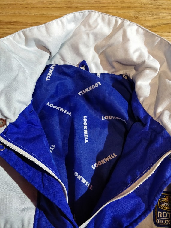Rothmans Lookwell HONDA pour moto Vintage pour HONDA homme, veste blouson moto de course 46b40a Rothmans Lookwell HONDA pour moto Vintage pour HONDA homme, veste blouson moto de course 46b40a