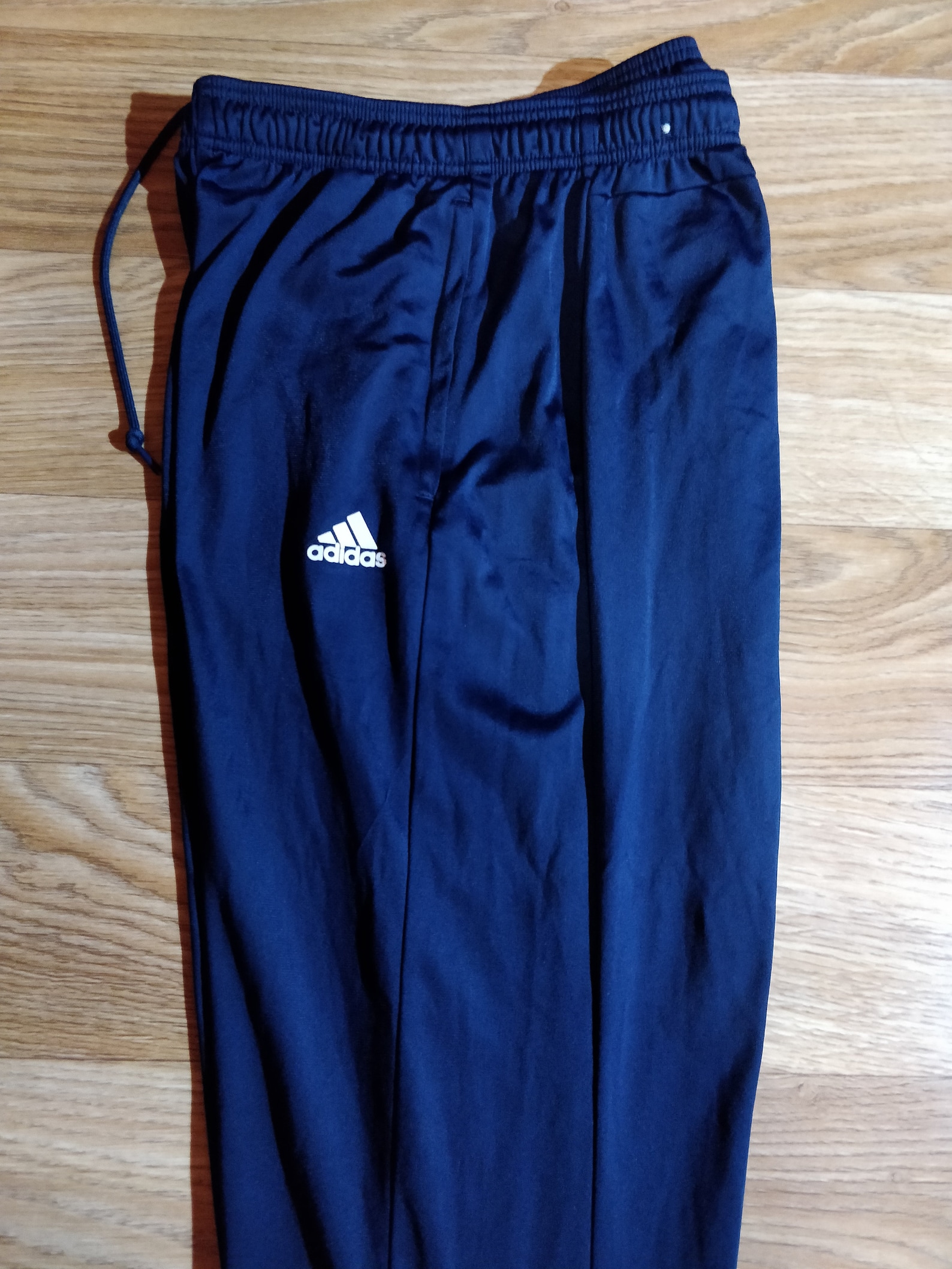 Adidas Mens Tracksuit Pants Trousers Training Navy Blue White | Etsy