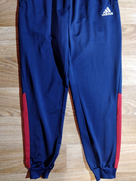 Adidas 90er Vintage Herren Trainingsanzug Hose Hose Ausbildung schwarz Hype 3 Streifen Adidas 90er Vintage Herren Trainingsanzug Hose Hose Ausbildung schwarz Hype 3 Streifen