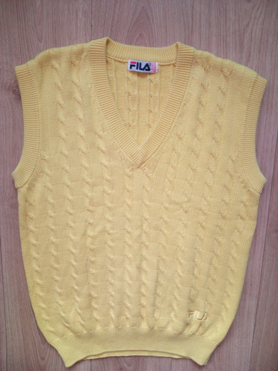 mens fila vest