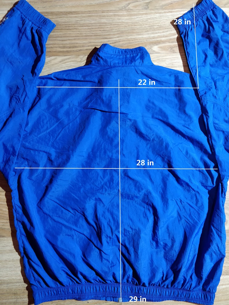 STARTER 90's Mens Tracksuit Top Jacket Windbreaker Running Etsy