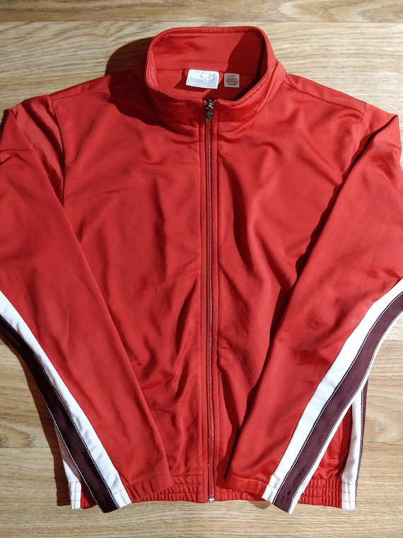 red and white puma tracksuit