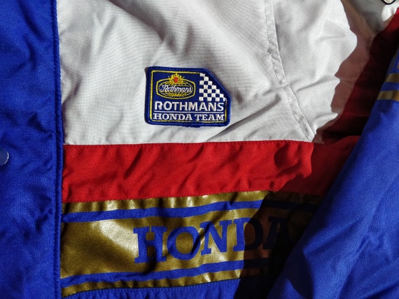 Rothmans Lookwell HONDA pour moto Vintage pour HONDA homme, veste blouson moto de course 46b40a Rothmans Lookwell HONDA pour moto Vintage pour HONDA homme, veste blouson moto de course 46b40a