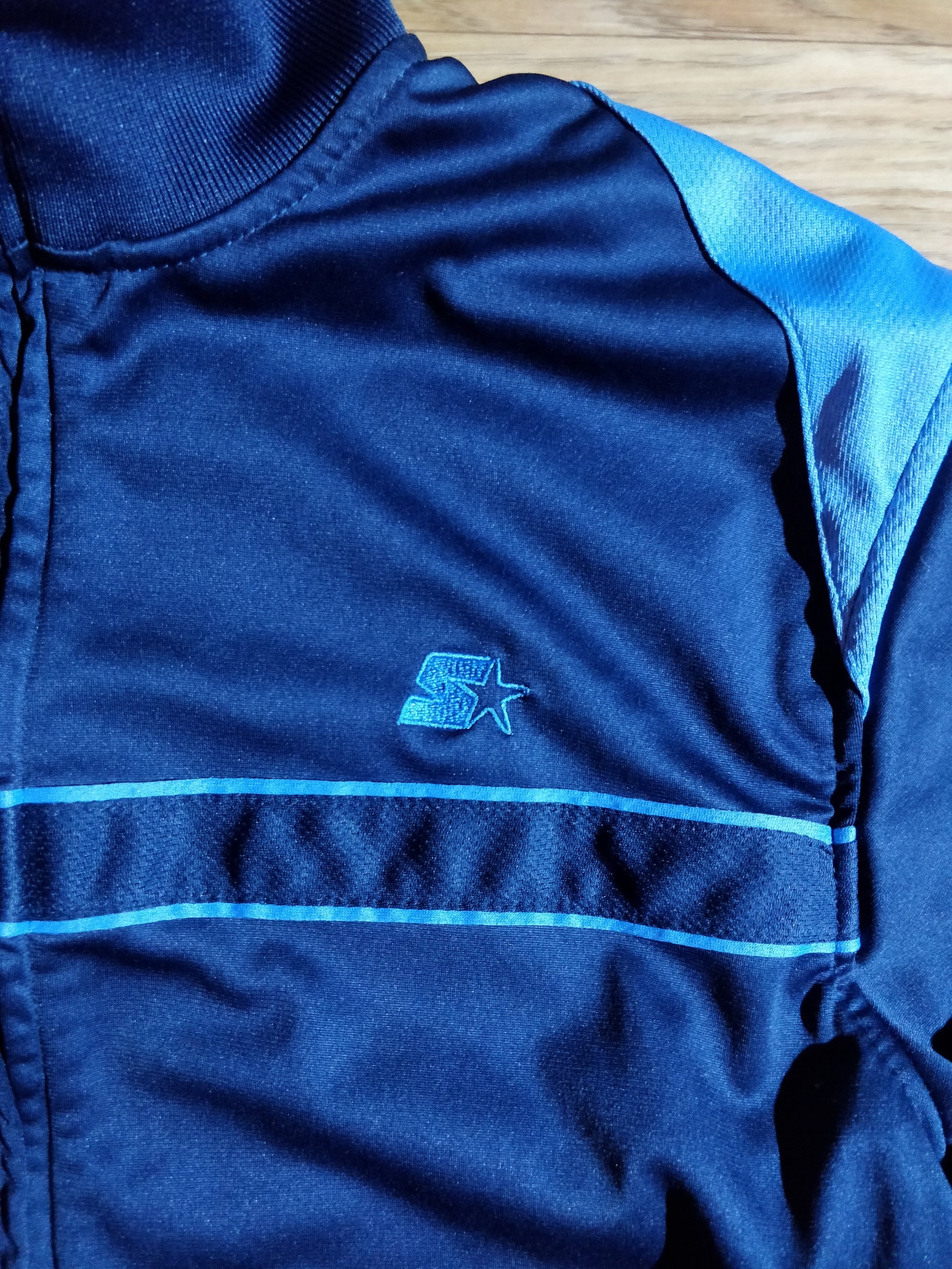 STARTER 90's Vintage Mens Tracksuit Top Jacket Navy Blue Etsy