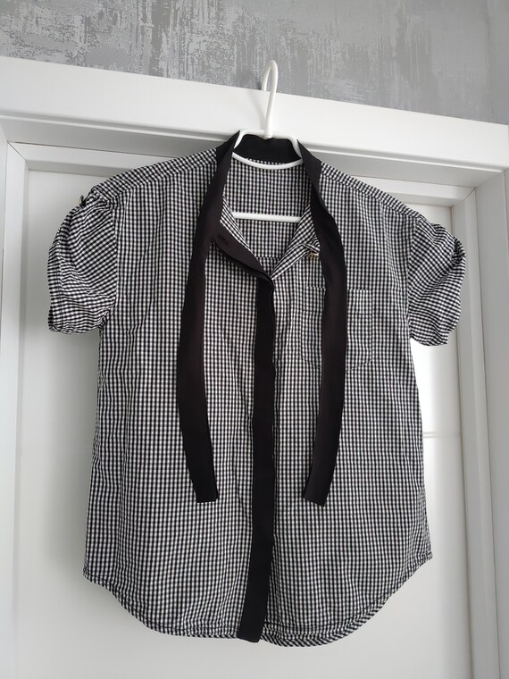 Used] LOUIS VUITTON Shirt Knit 100% Cotton Border Blue White Notation Size  XS ref.378227 - Joli Closet