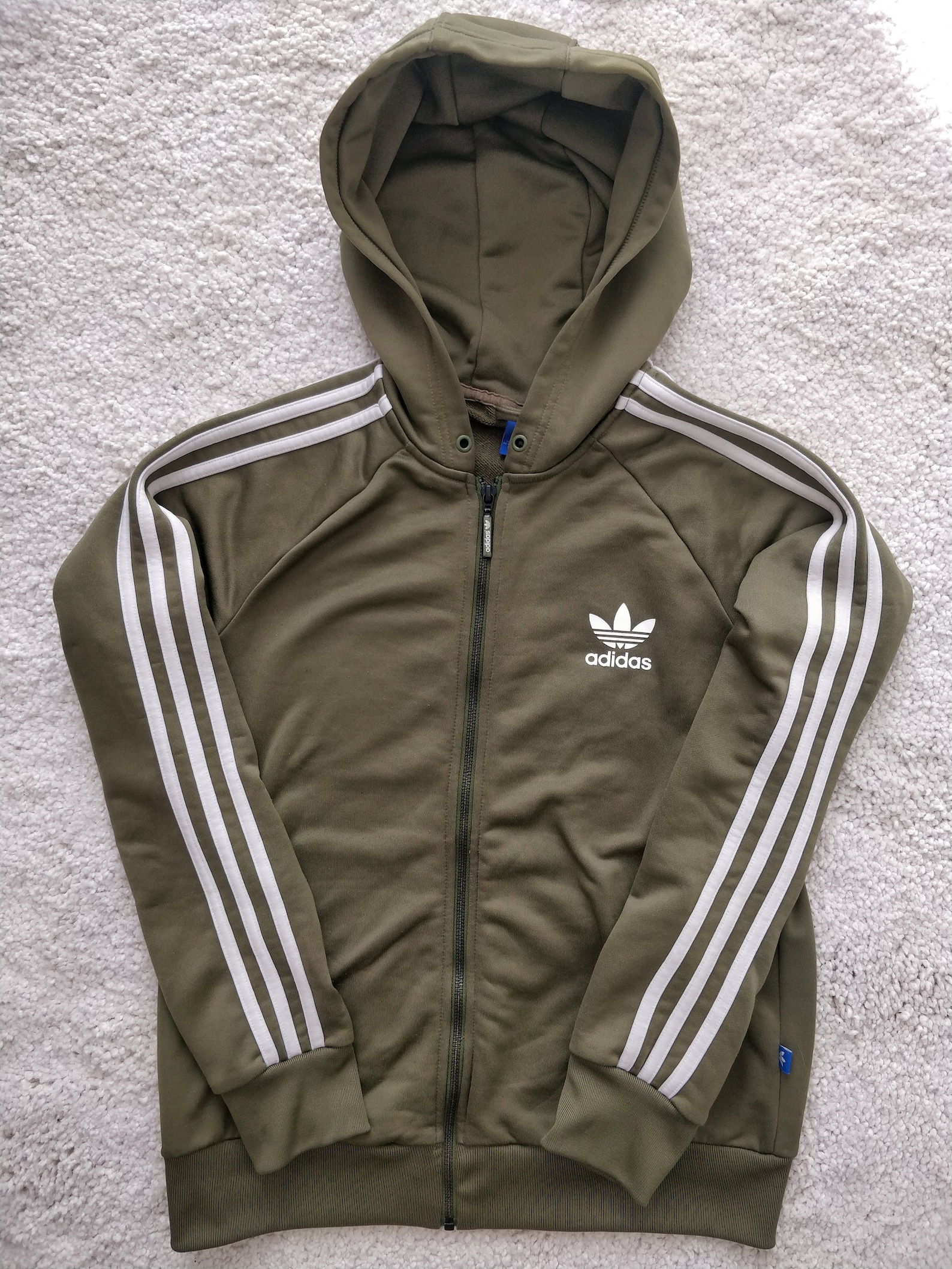 adidas olive green hoodie