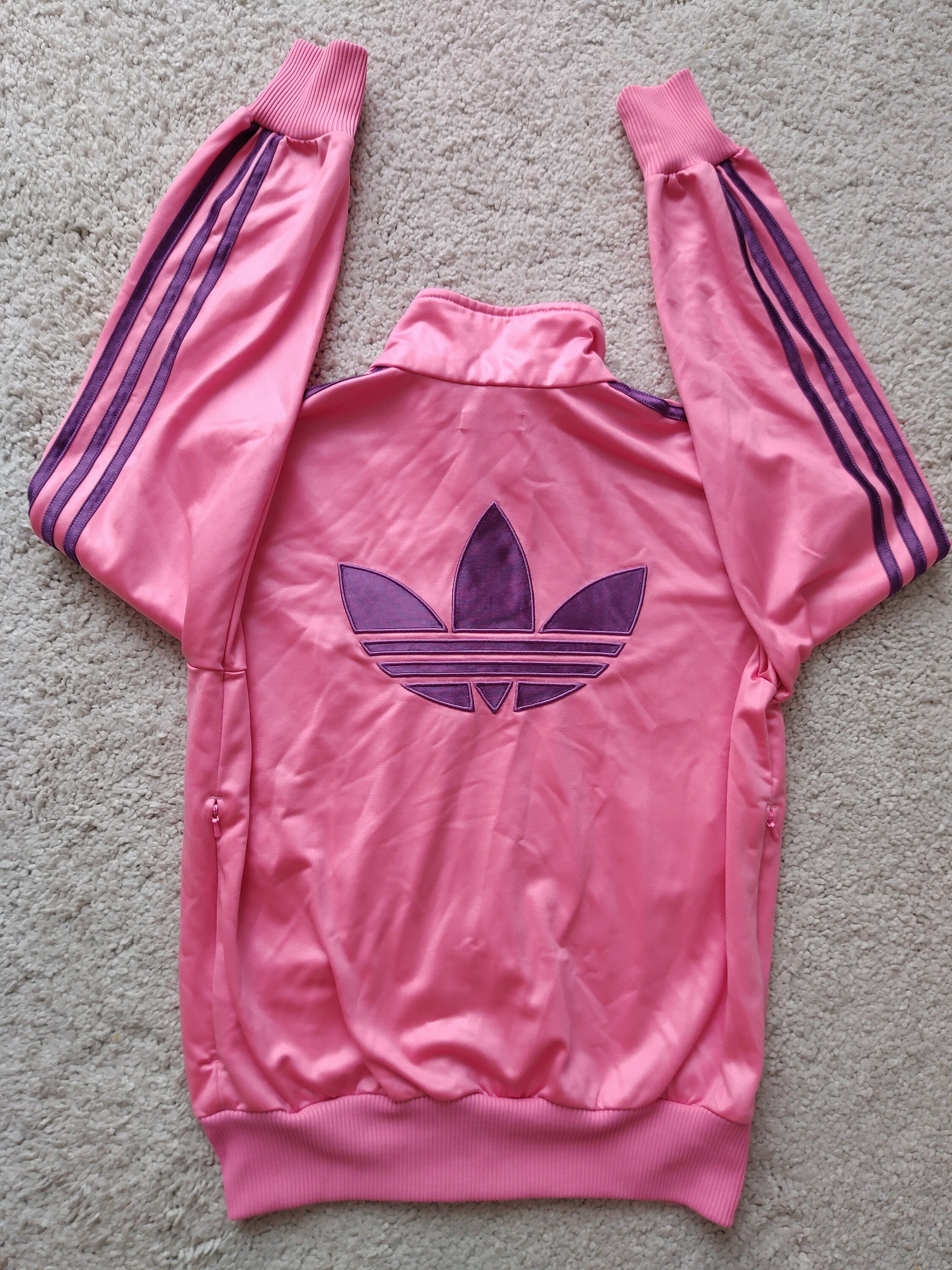 Tamano relativo Gruñido ligado Adidas Originals Chile 62 Womens Track Jacket Pink Purple - Etsy