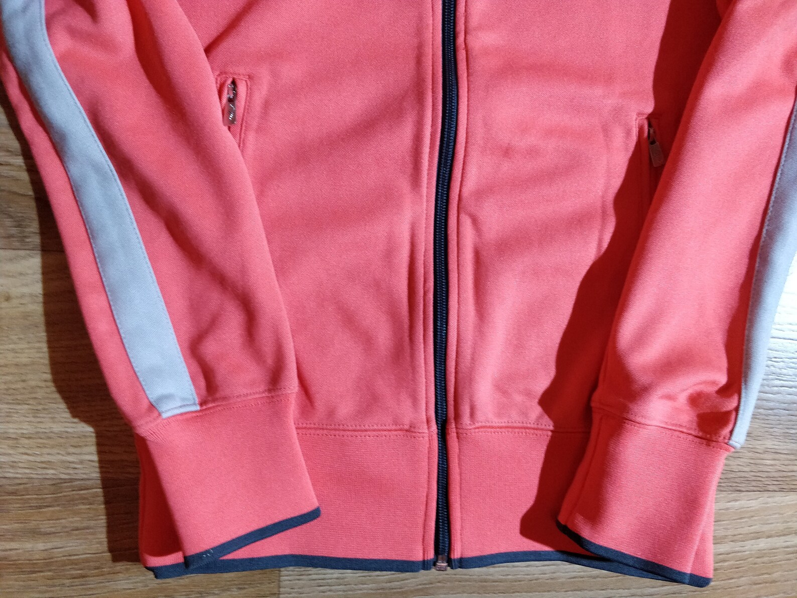 Nike Womens Tracksuit Top Jacket Sweatshirt Coral Scarlet Etsy