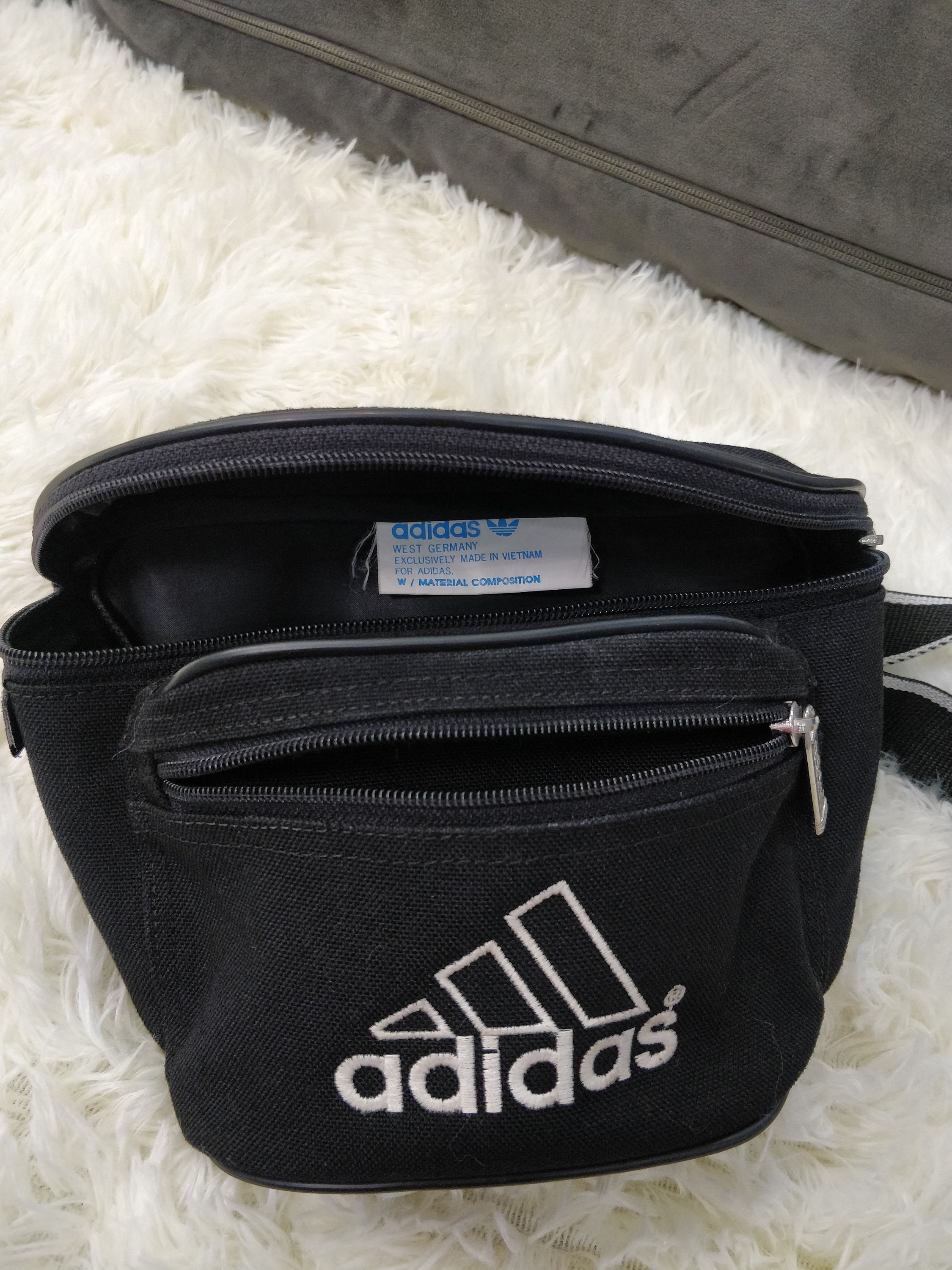 Adidas West Germany 90's Vintage Fanny Pack Waist Bag Mens | Etsy