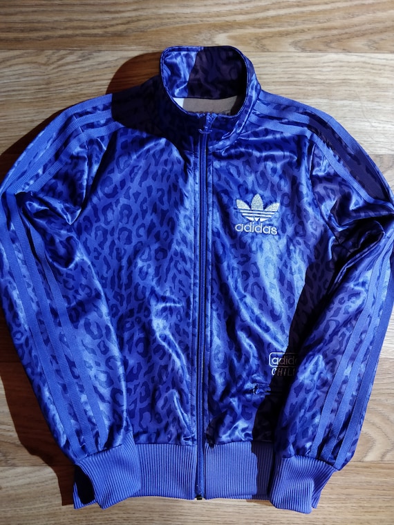 Leopard Adidas Chile Tracksuit Vintage Top 62 Purple Originals Womens Jacket w8O0knP