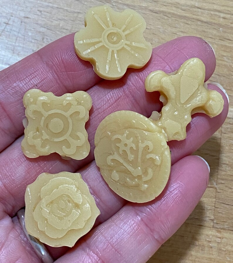 Beeswax Sewing Aid Set of 3hand Sewing Wax Pure Filtered Etsy