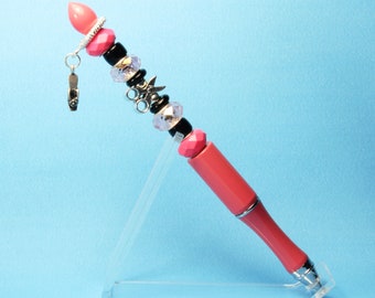 Stylist...Solid Pink Pen for the Favorite Hairstylist on your Gift List (Refillable)