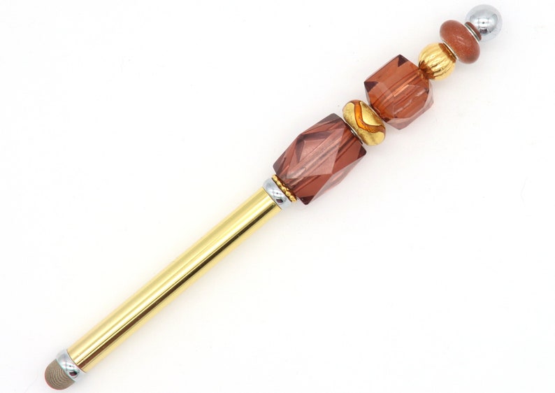 Solid Gold-Colored Fiber Tipped Stylus