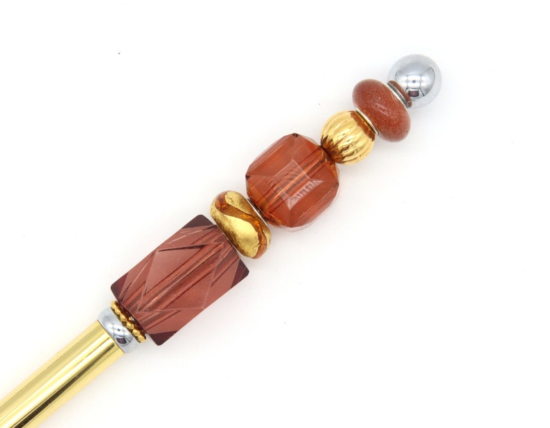 Solid Gold-Colored Fiber Tipped Stylus