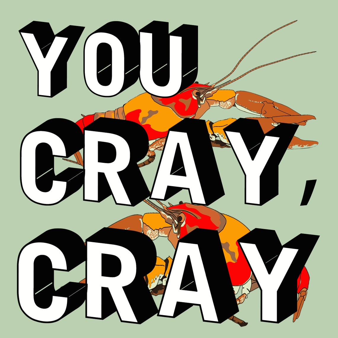 You Cray Cray Etsy