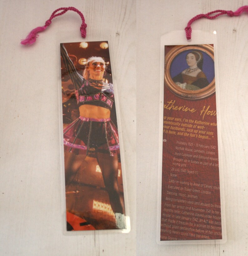 Six the Musical Bookmarks Catherine Howard