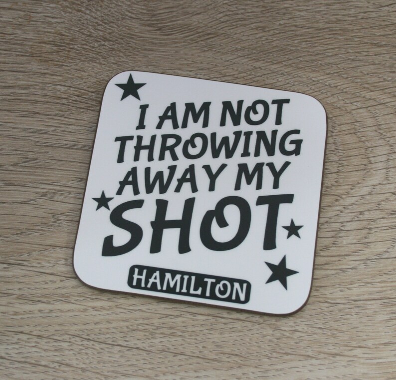 Set of Hamilton Inspired Coasters image 3