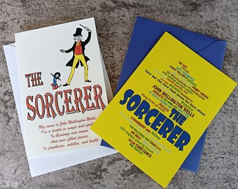The Sorcerer Gilbert and Sullivan greetings cards