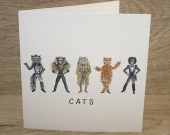 Cats the Musical Greetings Card