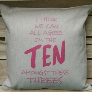 Six the Musical Inspired Cushion