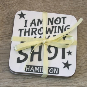 Set of Hamilton Inspired Coasters image 2