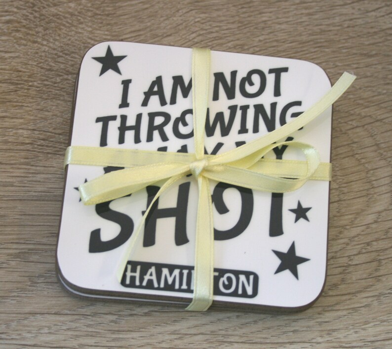 Set of Hamilton Inspired Coasters image 2