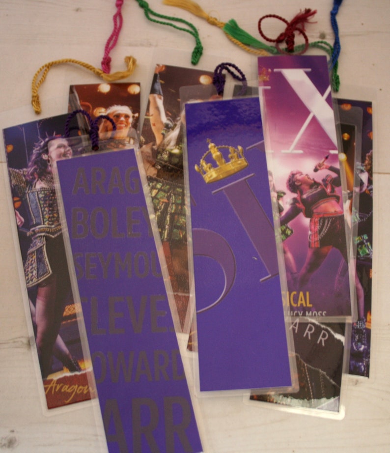 Six the Musical Bookmarks image 1