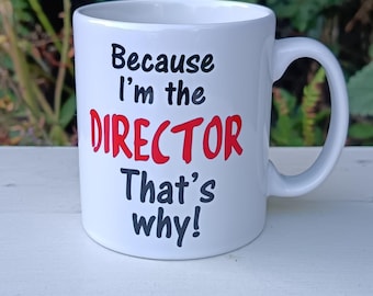 Choreographer mug, gift for dancers, production team