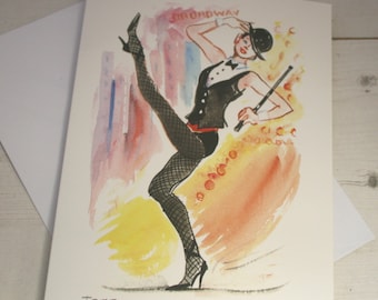 Jazz Dance Card