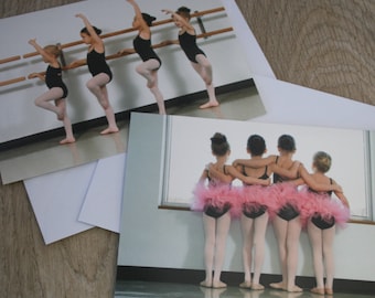 Ballet dancers greetings Card