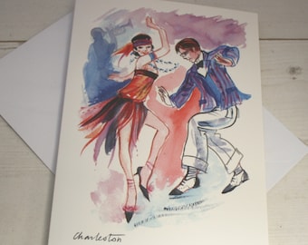 Charleston Dance Card