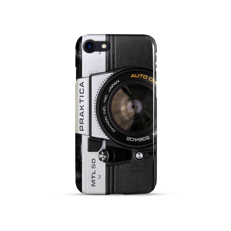 Vintage Camera Phone Case Film Camera iPhone 7 Case iPhone 8 Camera Case Samsung Galaxy S7 Novelty Case Camera Tough Case Retro Camera Case image 1