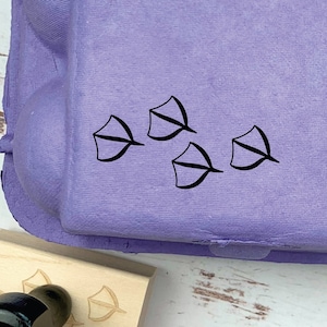 Duck Tracks Egg Carton Stamp - Stamp for Egg Carton - Ducks - Farm - Egg Stamp - Duck Egg Carton- FarmhouseMaven - Duck Lover Gift Idea