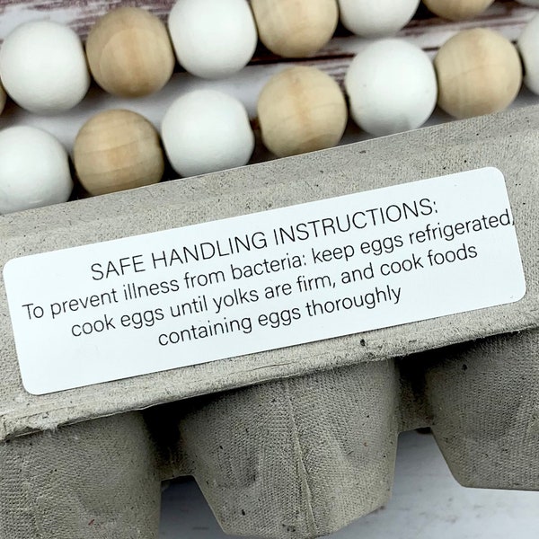 Fda Egg Safe Handling Etsy