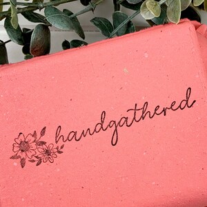 Handgathered Egg Carton Stamp - Personalized Egg Carton Stamp - Custom Egg Carton Stamp - Homestead - Farmers Market - Farm Fresh Eggs
