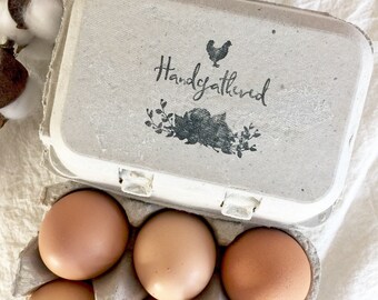 Egg carton label ideas