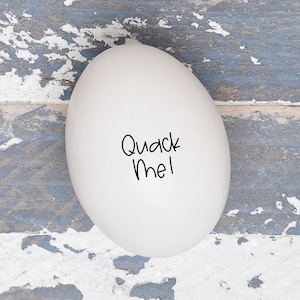 Duck Egg Stamp - Quack Me  - Mini Egg Stamps - Fresh Eggs - Duck Egg Carton - Fresh Eggs Stamp - Duck Coop - Duck Lover Gift Idea