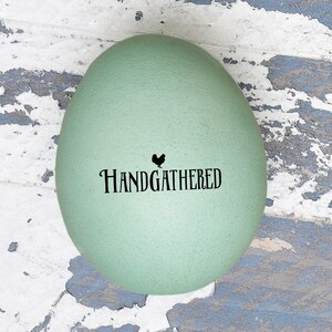 Egg Stamp - Handgathered - Mini Egg Stamp - Chickens - Egg Stamps - Chicken Stamp - Fresh Eggs - Chicken Lover - Chicken Coop Stamp